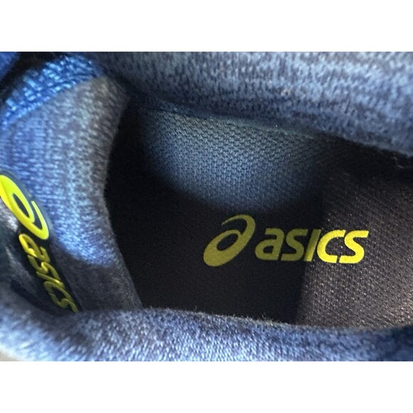 Asics Men's Running Shoes Blue-Yellow0Black Size 11 F820917 T705N - Picture 16 of 16